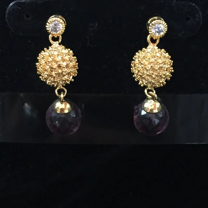 Layered women earrings-CZ Earrings