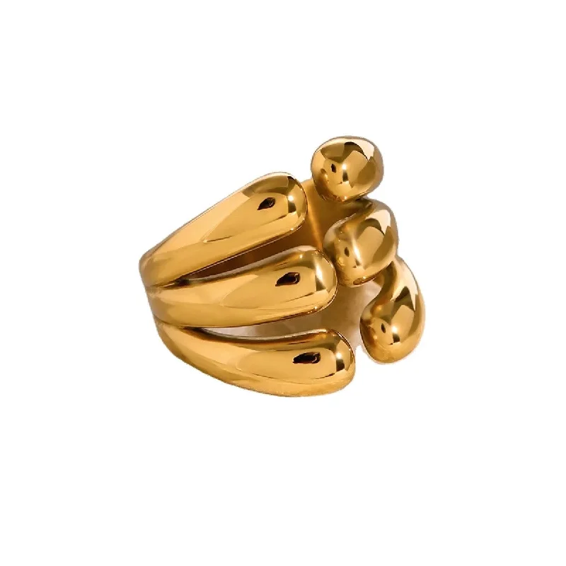 Twisted women rings-Nova Ring