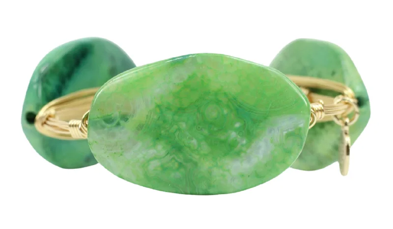 Birthstone women bracelets-The Fiona Bangle Bracelet