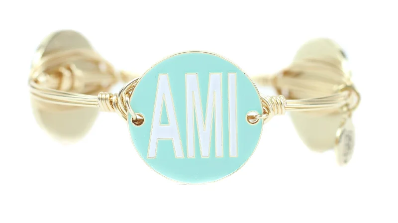 Personalized women bracelets-Aviate xx B&B AMI Bangle Bracelet- Anna Maria Island