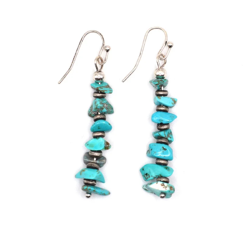 Pearl drop women earrings-Nola Earrings