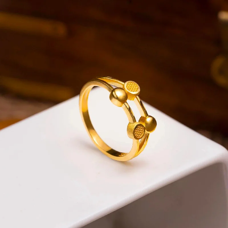 Oval women rings-Golden Ring PGR51-021