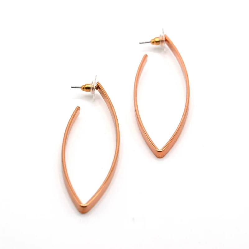 Rose gold women earrings-Brenda Earrings