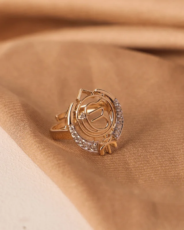 Moon women rings-Diamond Ring