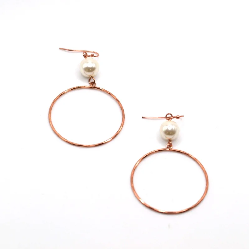 Cute women earrings-Nacre Earrings