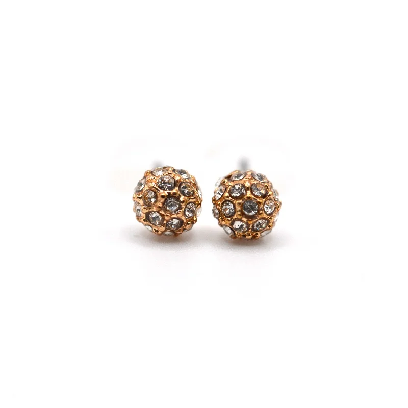 Clip-on women earrings-Midnight Ball Earrings