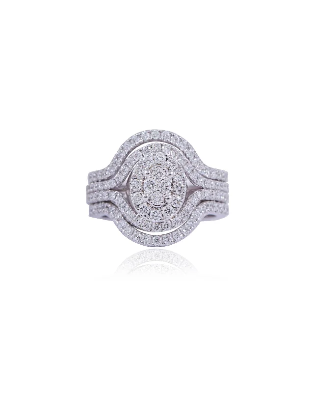 Black diamond women rings-Diamond Ring