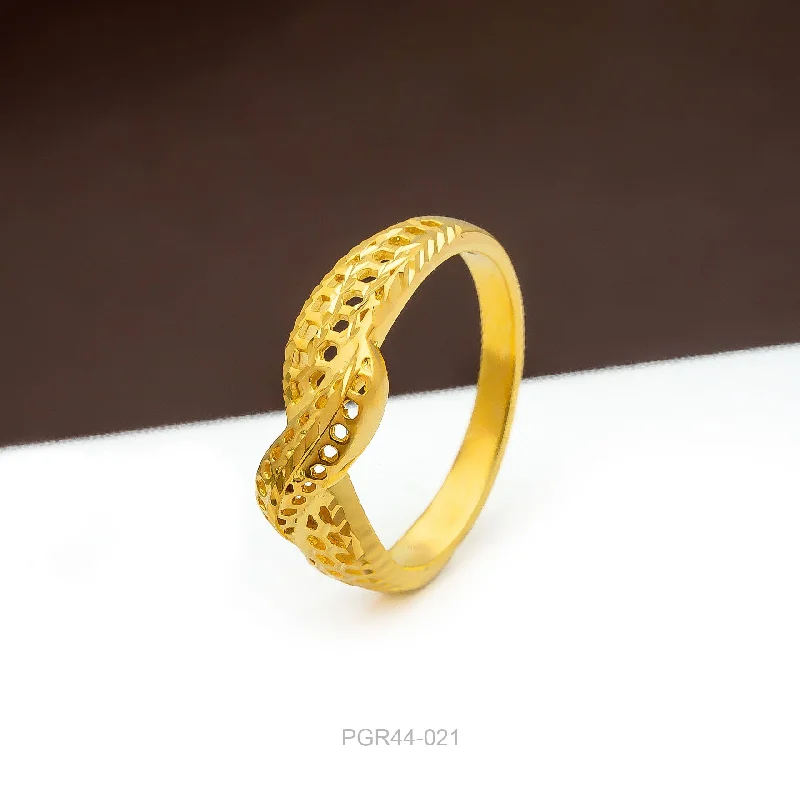 Wedding band women rings-GOLDEN RING PGR44-021