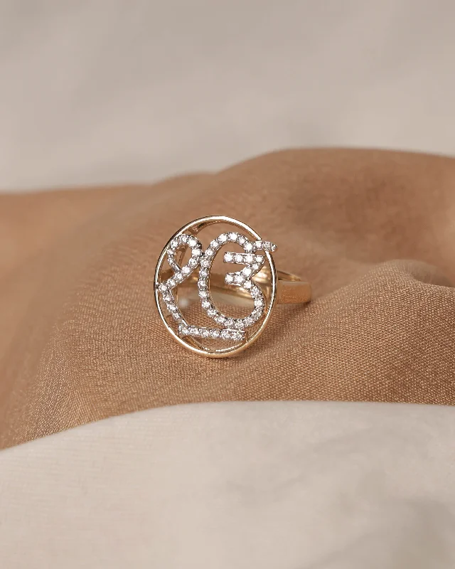 Oval women rings-Diamond Ring