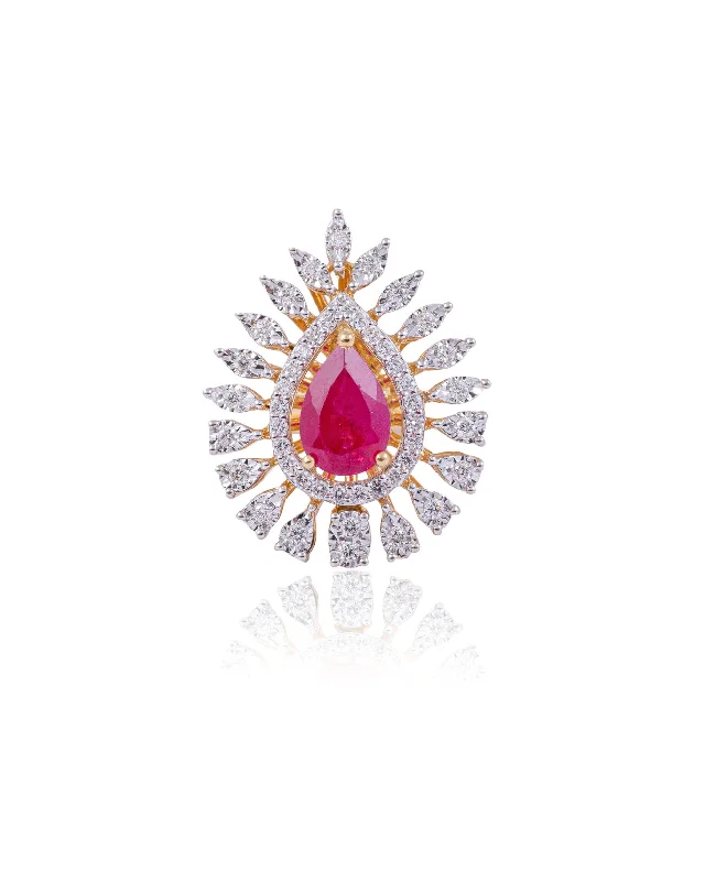 Trendy women rings-Manjari Diamond Ring