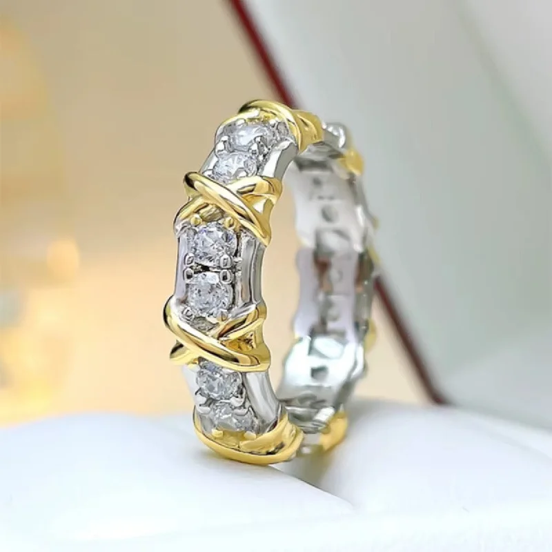 Couple’s women rings-X Ring