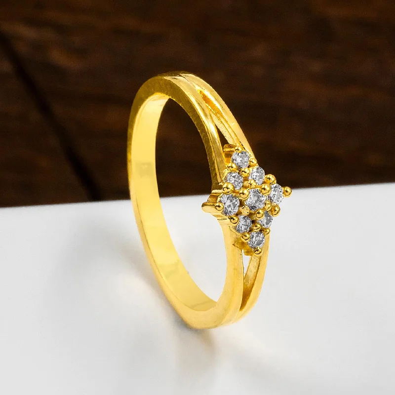 Flower women rings-Stone Ring PSR213W-021