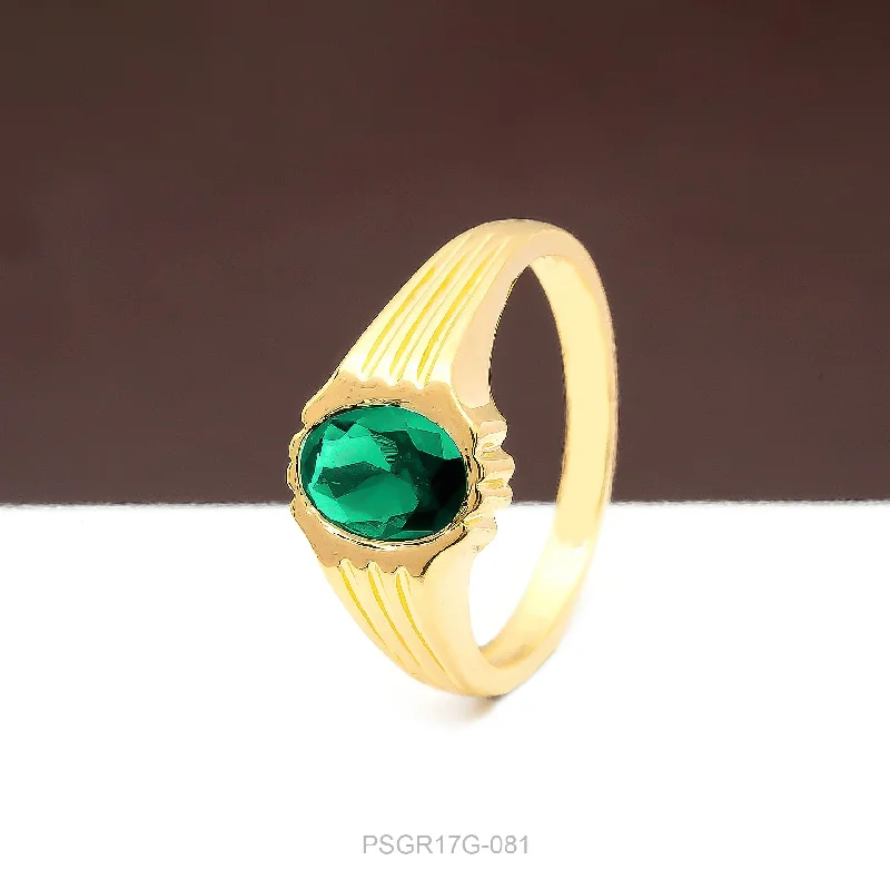 Designer women rings-GOLDEN RING PSGR17G-081