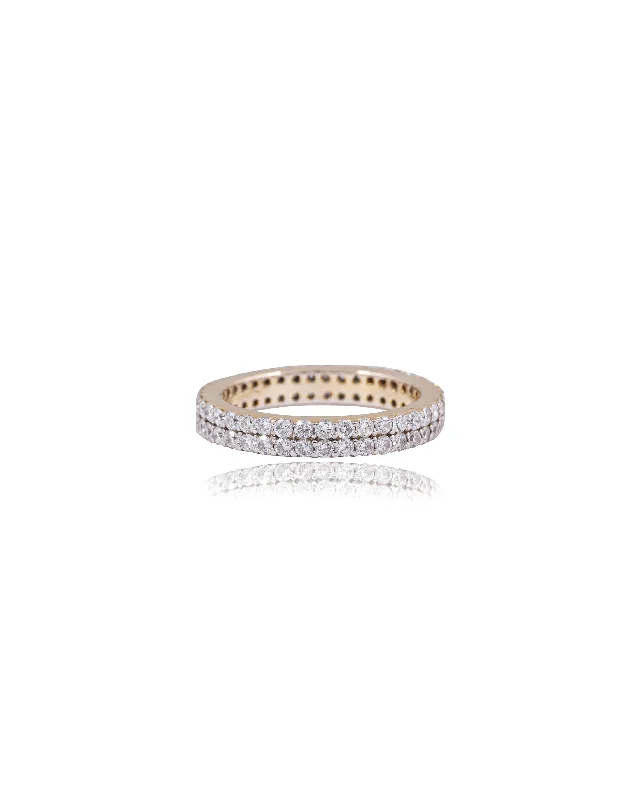 Sterling silver women rings-Shazi Diamond Rings