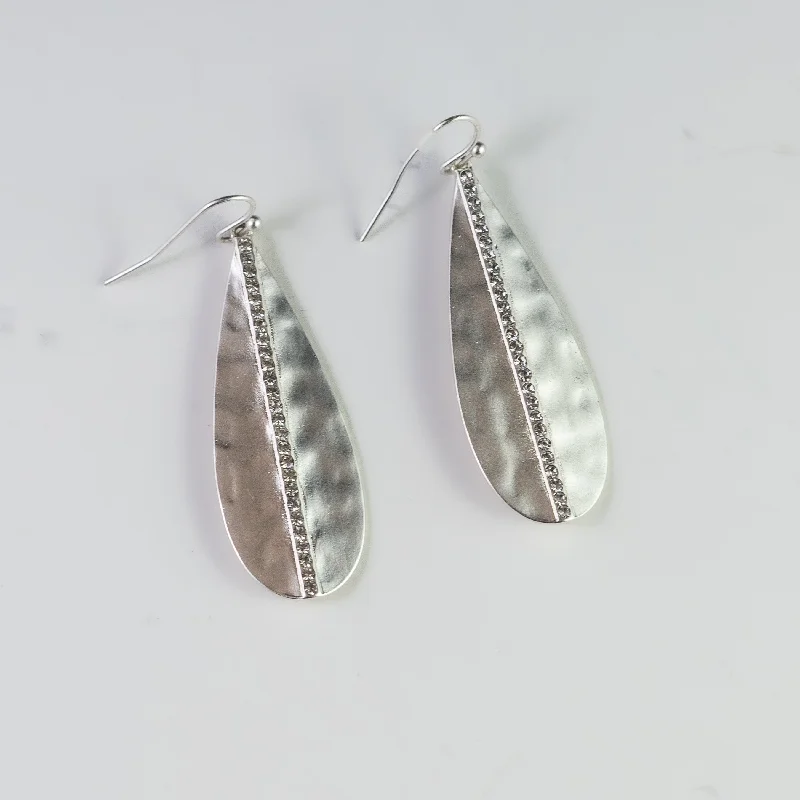 Silver women earrings-Ashley Earrings