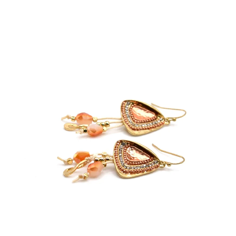 Large statement women earrings-Akeliela Earrings