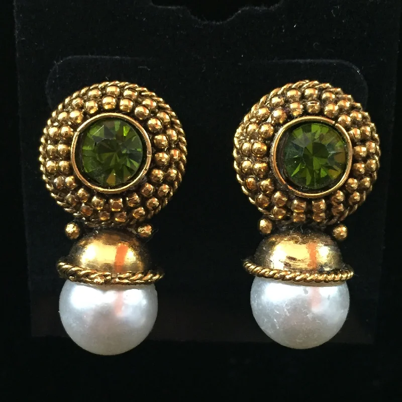 Contemporary women earrings-Kundan Earrings