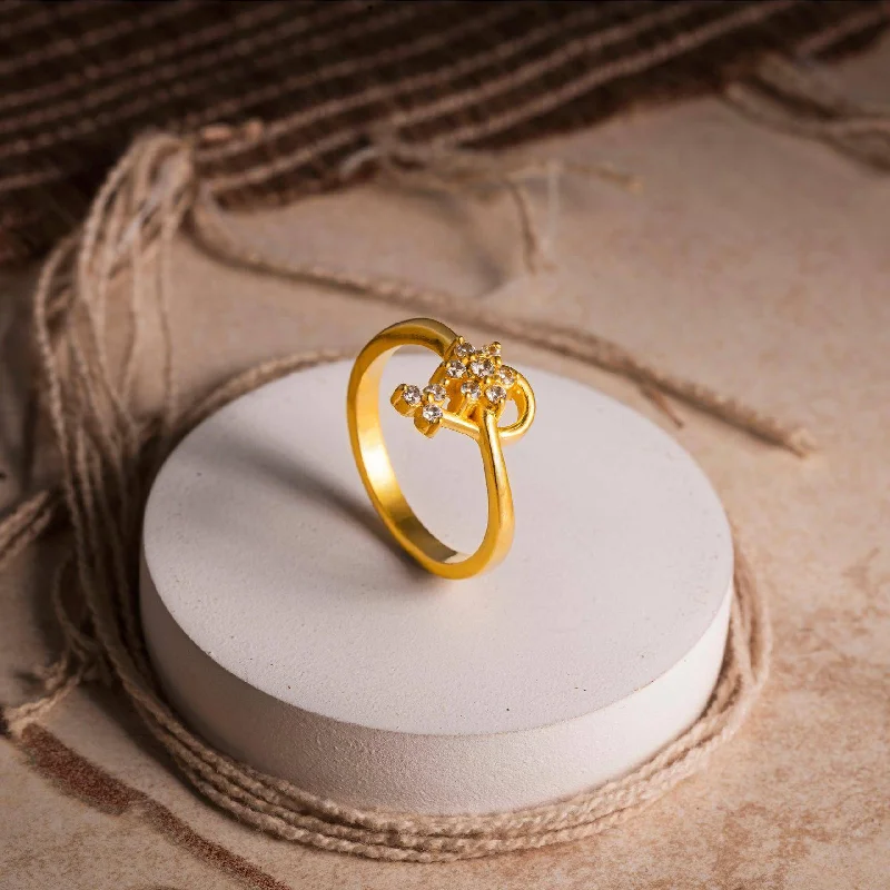 Cute women rings-Stone Ring PSR5W-051