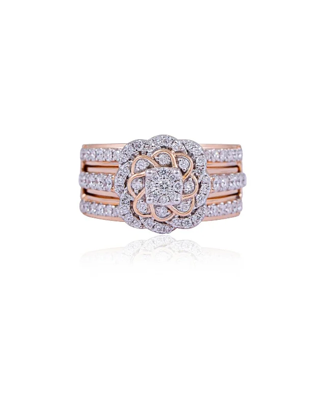 Vintage women rings-Diamond Ring