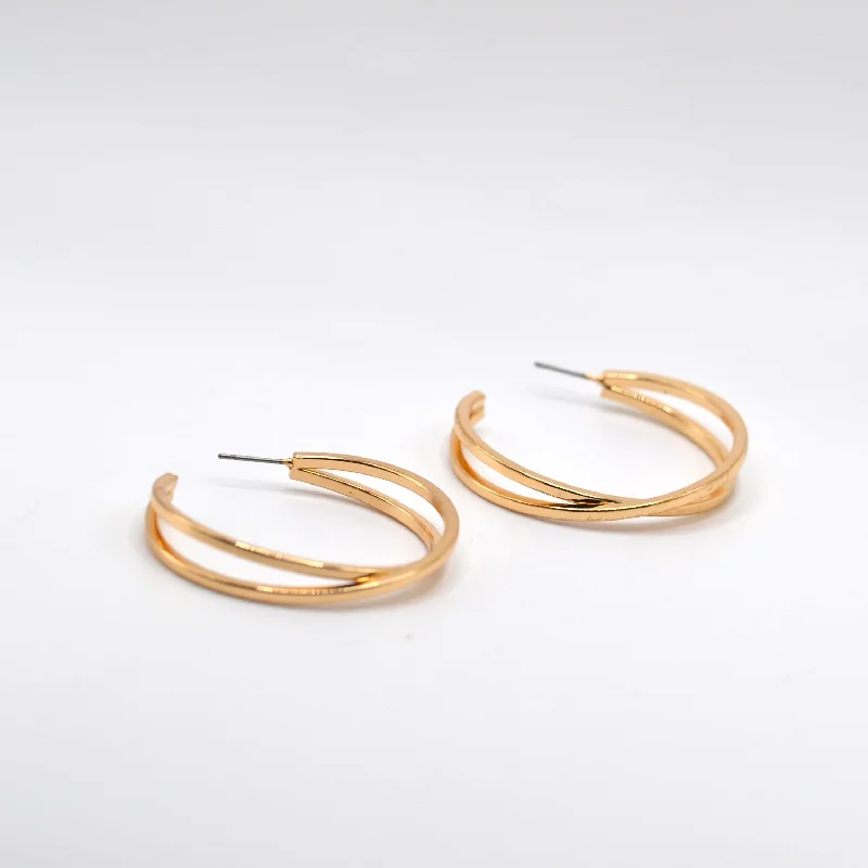 Luxury gold women earrings-Mira Earrings